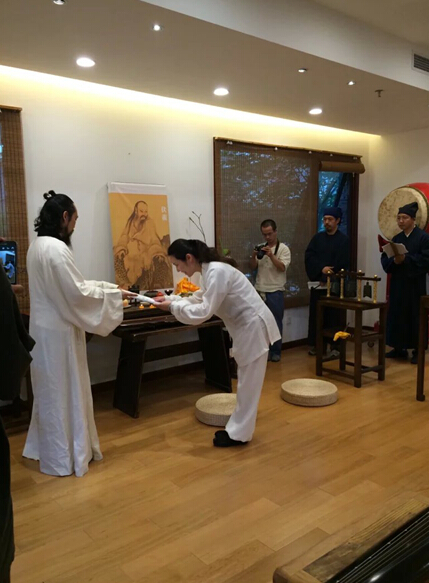 雷音琴院祭伏羲古琴开课仪式