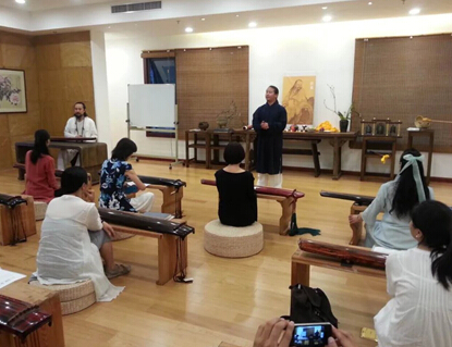 雷音琴院祭伏羲古琴开课仪式