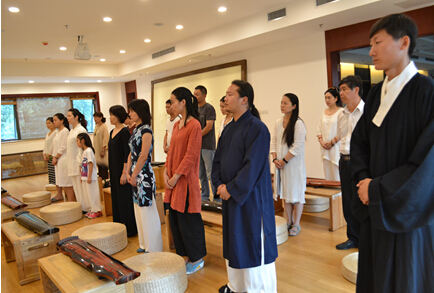 雷音琴院祭伏羲古琴开课仪式