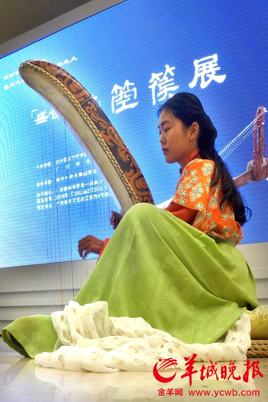 三千岁乐器失传四百年 盛世箜篌重现羊城