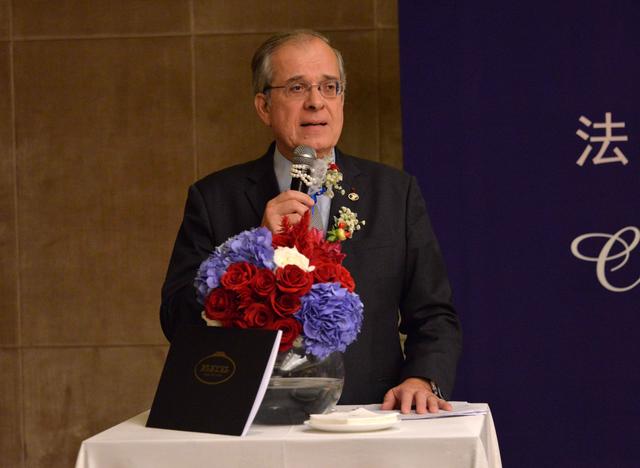 法国驻华大使顾山出席普雷耶钢琴发布活动