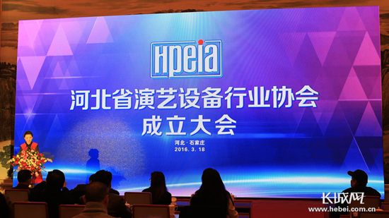 河北省演艺设备行业协会成立大会现场。长城网 高琳哲 摄