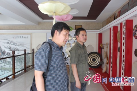 民盟衡水市委就民族乐器行业发展赴饶阳县进行调研