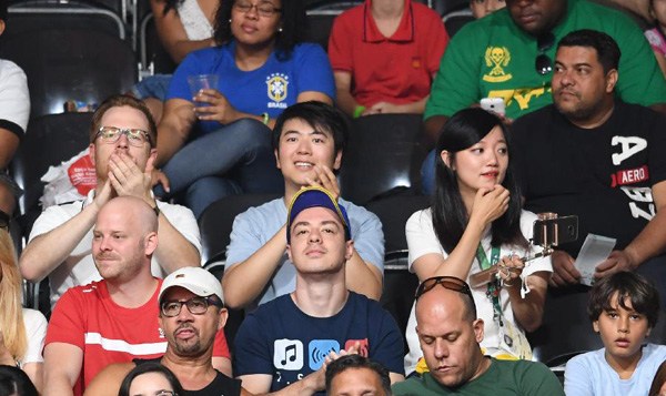 郎朗在里约举行钢琴音乐会致敬奥运健儿