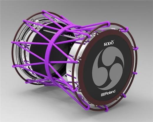 日本传统乐器制造商罗兰发布全球首款电子太鼓