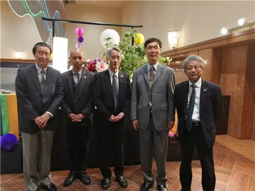 中国乐器协会钢琴调律师分会副会长、吉林省钢琴调律师协会会长王文琦一行赴日考察交流