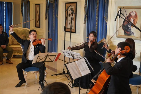 “郑荃弦乐四重奏作品音乐会”在北京举行 十三年的约定梦想成真