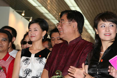 出席嘉宾:音乐教育家金铁林与著名歌唱家宋祖英