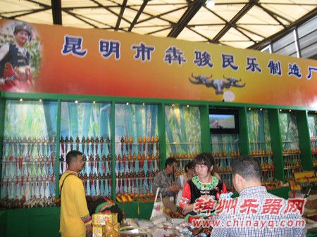 昆明市犇俊民乐民族风亮相上海展
