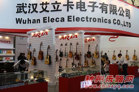 武汉艾立卡电子有限公司亮相上海乐器展
