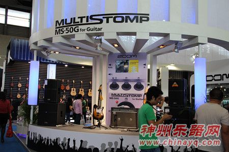 知音琴行亮相上海乐器展