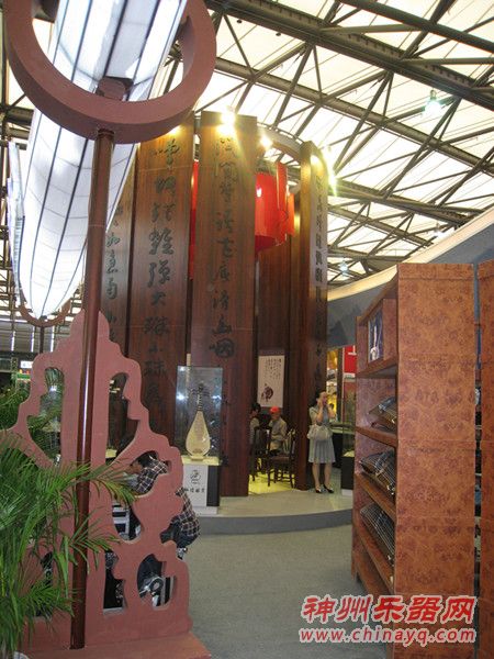 上海乐器展敦煌国乐风采