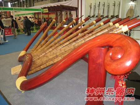 上海乐器展敦煌国乐风采