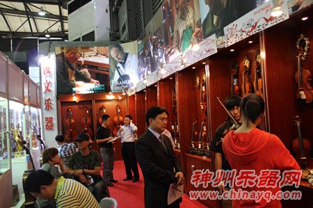 俊文乐器上海乐器展风采