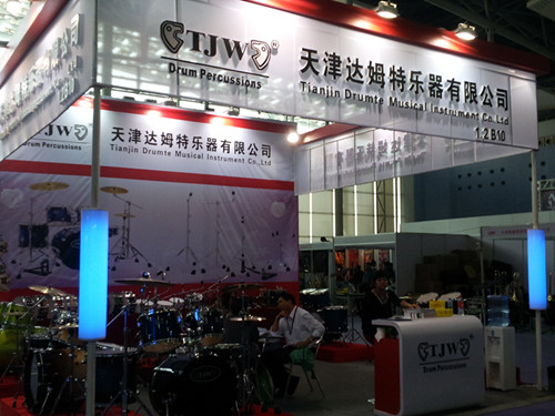 达姆特架子鼓在广州亮相