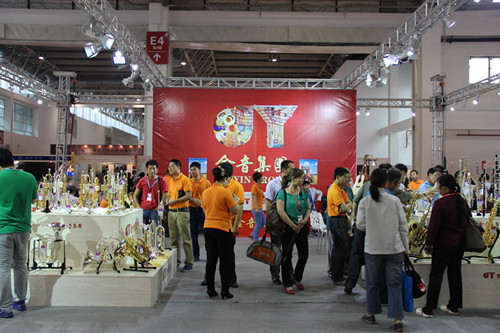 金音集团铜管乐器的魅力体现在北京乐器展(PLAM)
