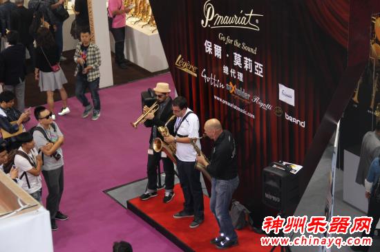神州乐器网带你逛展会 上海国际乐器展第一天概览