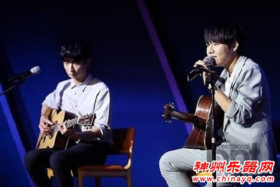 天才吉他手郑晟河 助阵刘承宇新单曲Showcase音乐会