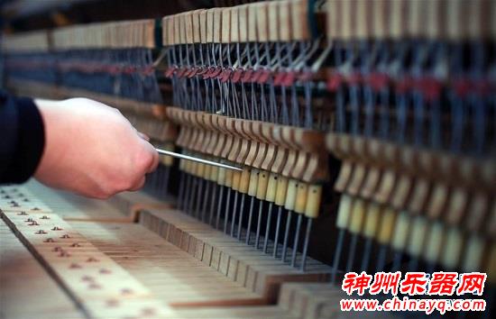 看钢琴医生如何给钢琴“治病”