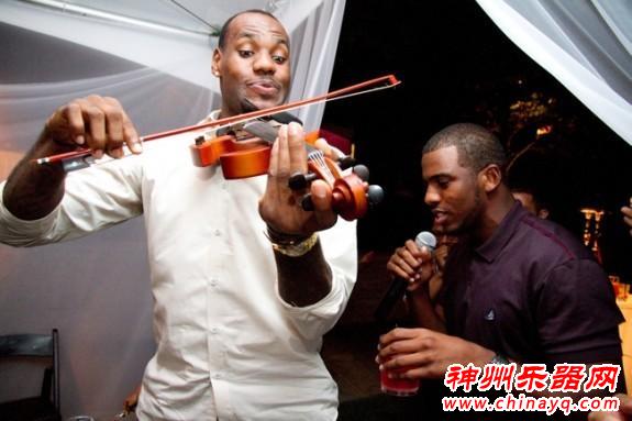 盘点NBA中那些乐器高手