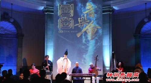 “国宝音乐会”东京上演 中日艺术家合奏远古清音