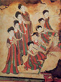 东渡日本的唐代五弦琵琶