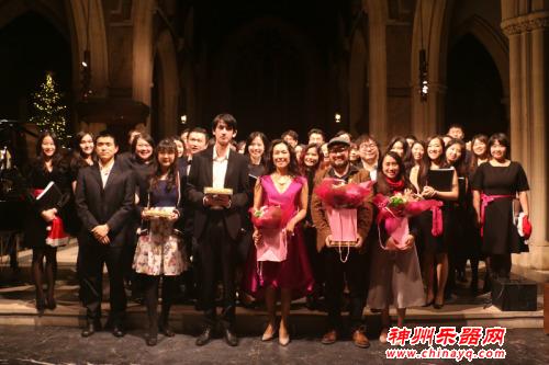 英国华人青年歌唱家伦敦献唱 为慈善助力