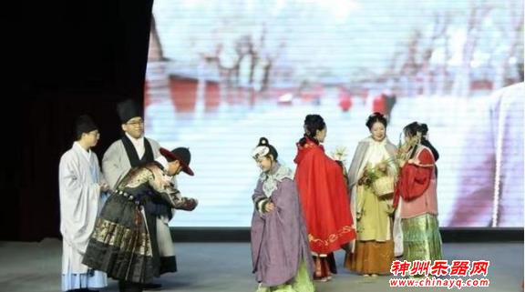石家庄举办非遗+汉服主题文化汇演