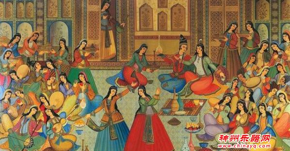 这首“中东乐器百科全书”，每一帧都是一幅画