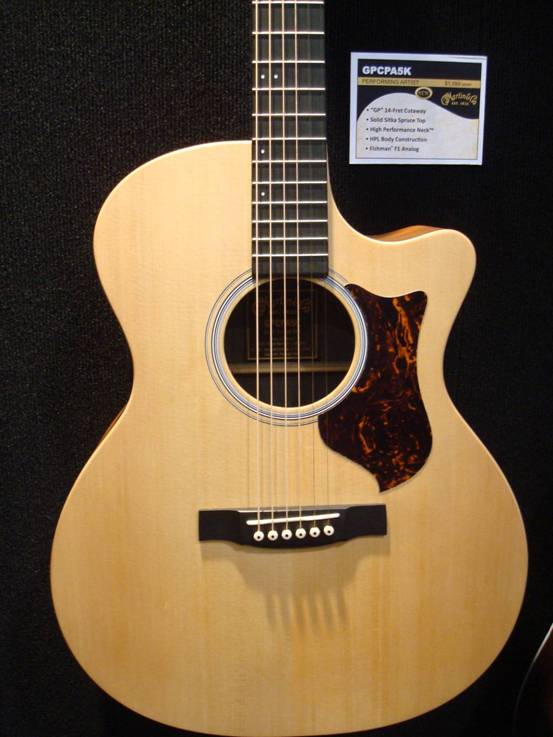 martin新品GPCPA5K和DCPA5K电箱吉他