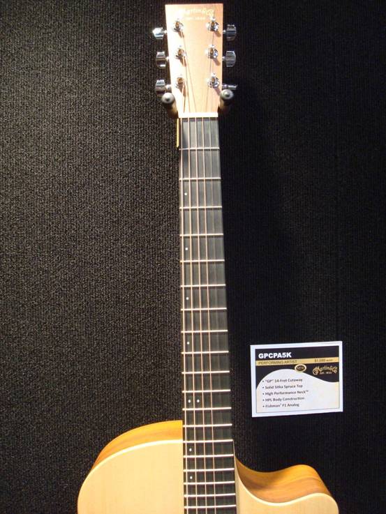 martin新品GPCPA5K和DCPA5K电箱吉他