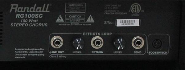 Randall RG100sc 和Randall RG75两款吉他音箱
