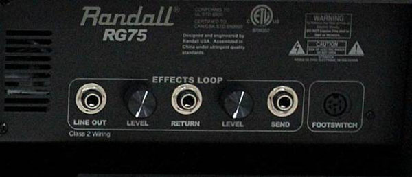 Randall RG100sc 和Randall RG75两款吉他音箱