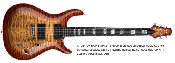 Carvin CT6M 吉他评测