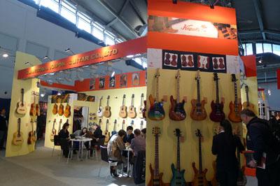 红棉吉它参展法兰克福乐器展