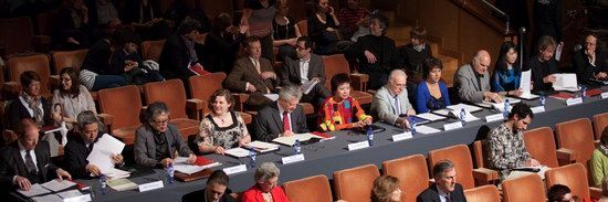 2012伊莉莎白女王小提琴比赛评委席