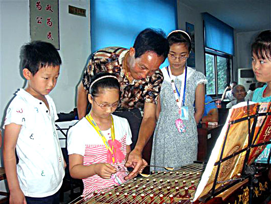 社区孩子暑期很精彩