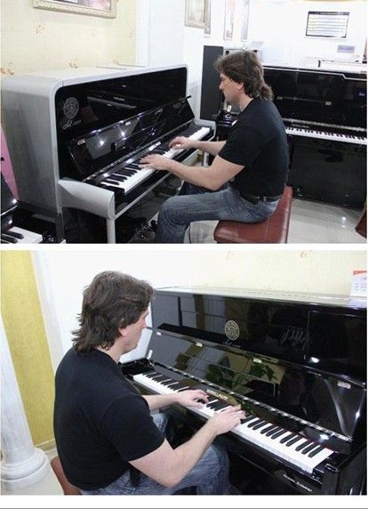 世界知名钢琴大师米冉迦·谢尔盖到访温克尔曼