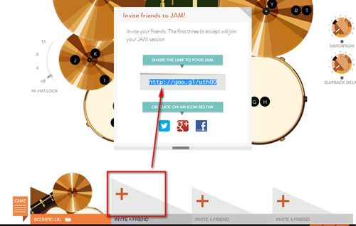 可以邀请好友一起组团摇滚