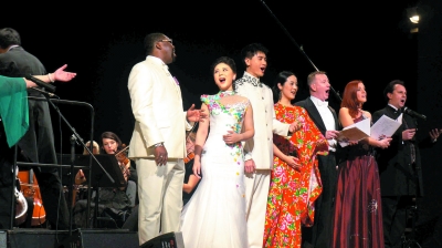 师乐,郝歌共唱《长江之歌》