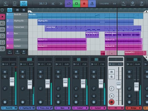 Cubasis for iPad 1.6 上架 App Store