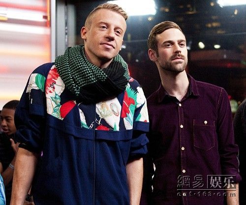 美国人气组合Macklemore & Ryan Lewis。