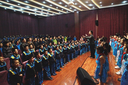 “民族音乐进校园”活动2014年演出结束明年3月再启帷幕
