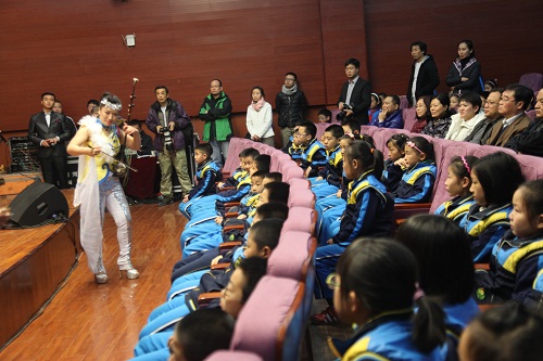 “民族音乐进校园”活动2014年演出结束明年3月再启帷幕