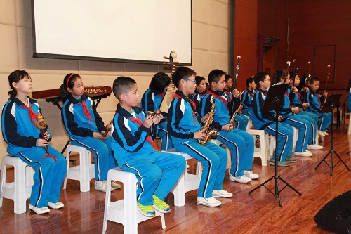 “民族音乐进校园”活动2014年演出结束明年3月再启帷幕