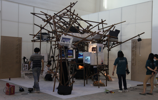 PALM2014即将开幕：展台搭建 顺利完成