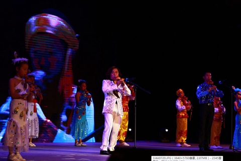 2015郑石萍葫芦丝、陶笛原创音乐“安源之声”演奏会圆满落幕