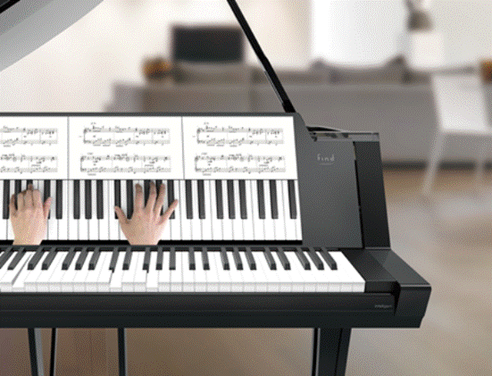 自带Ipad Pro的智能钢琴 亮相厦门国际设计周