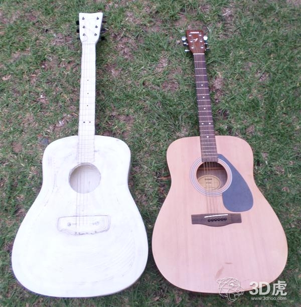 全球首把3D打印木吉他 给你一场不插电音乐会