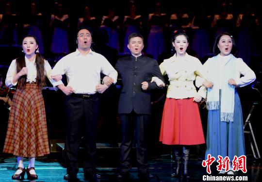 音乐会版原创民族歌剧《悲怆的黎明》福州上演（图）